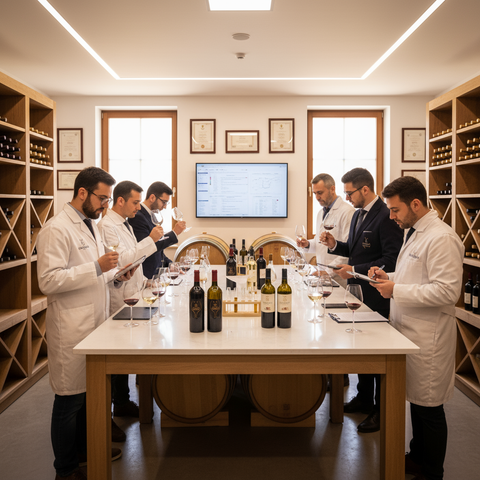 “L’arte del controllo: dove il vino diventa verità.”