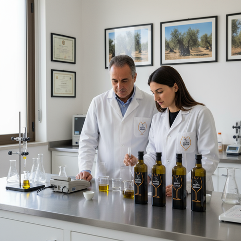 “La purezza che si misura: l’olio secondo Gusto Zulian.”