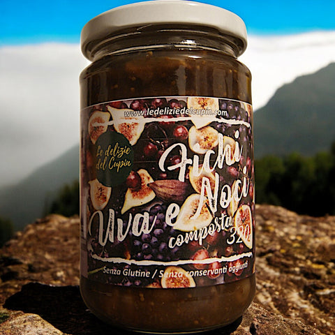 Composta Fichi Uva e Noci 320g