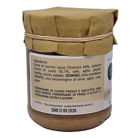 Ragù di Chianina Bianco 180g